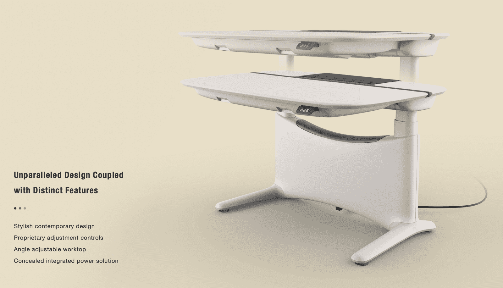1.2m UFO UPON Electric Sit-Stand Desk - Height Adjustable
