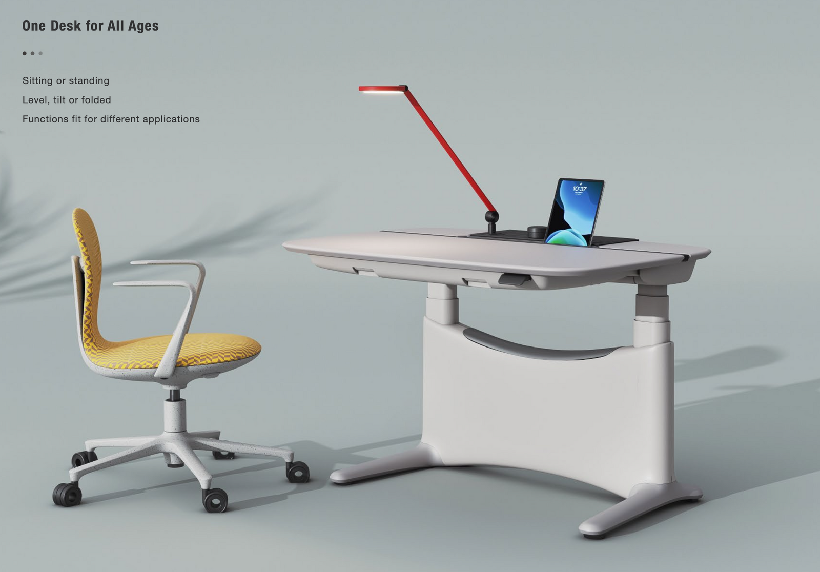 1.2m UFO UPON Electric Sit-Stand Desk - Height Adjustable