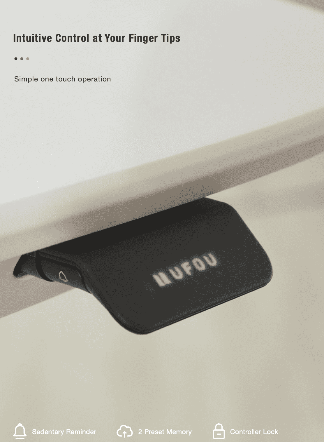 1.2m UFO UPON Electric Sit-Stand Desk - Height Adjustable