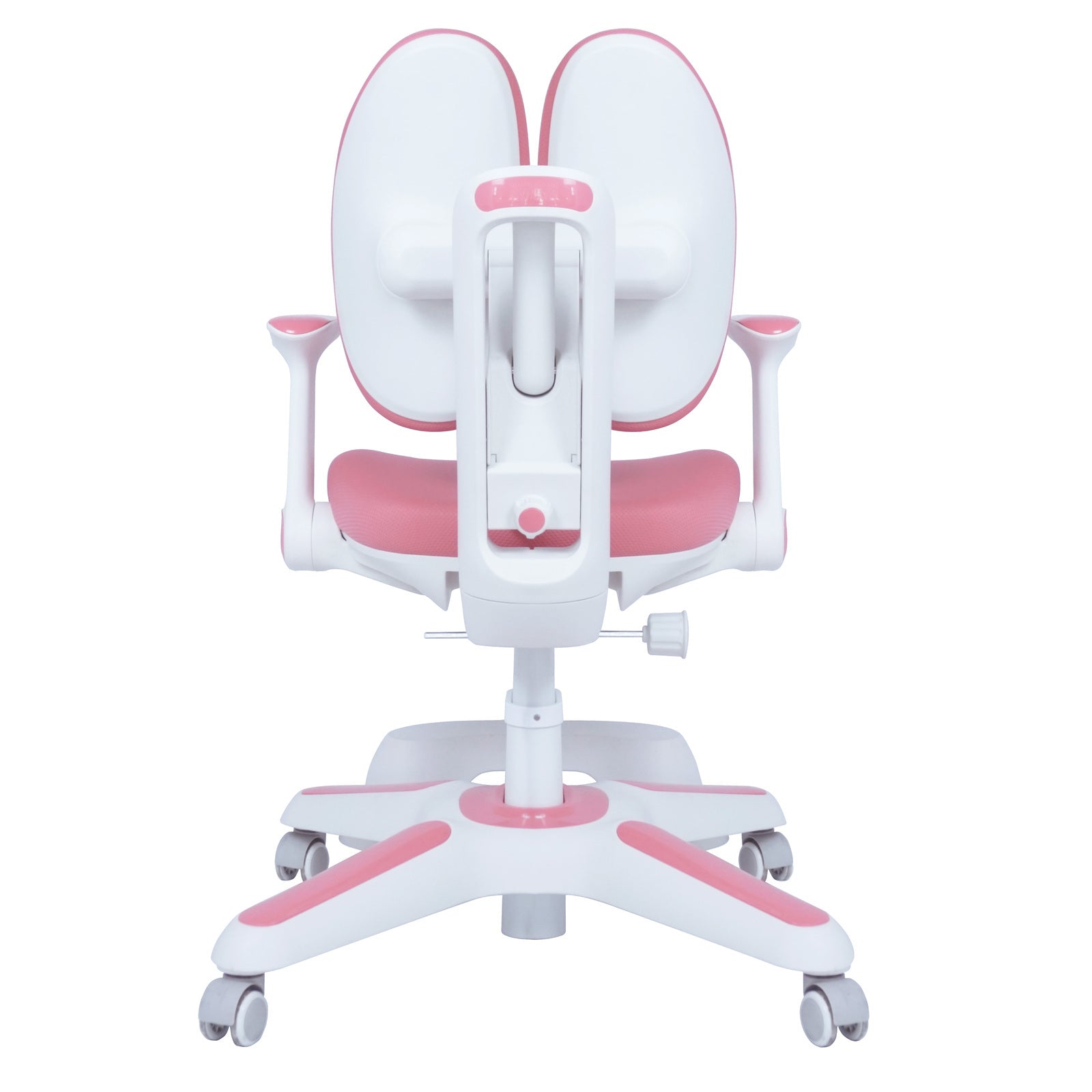 6x Ergonomic Children Kids Study Chairs Height Adjustable - Pink