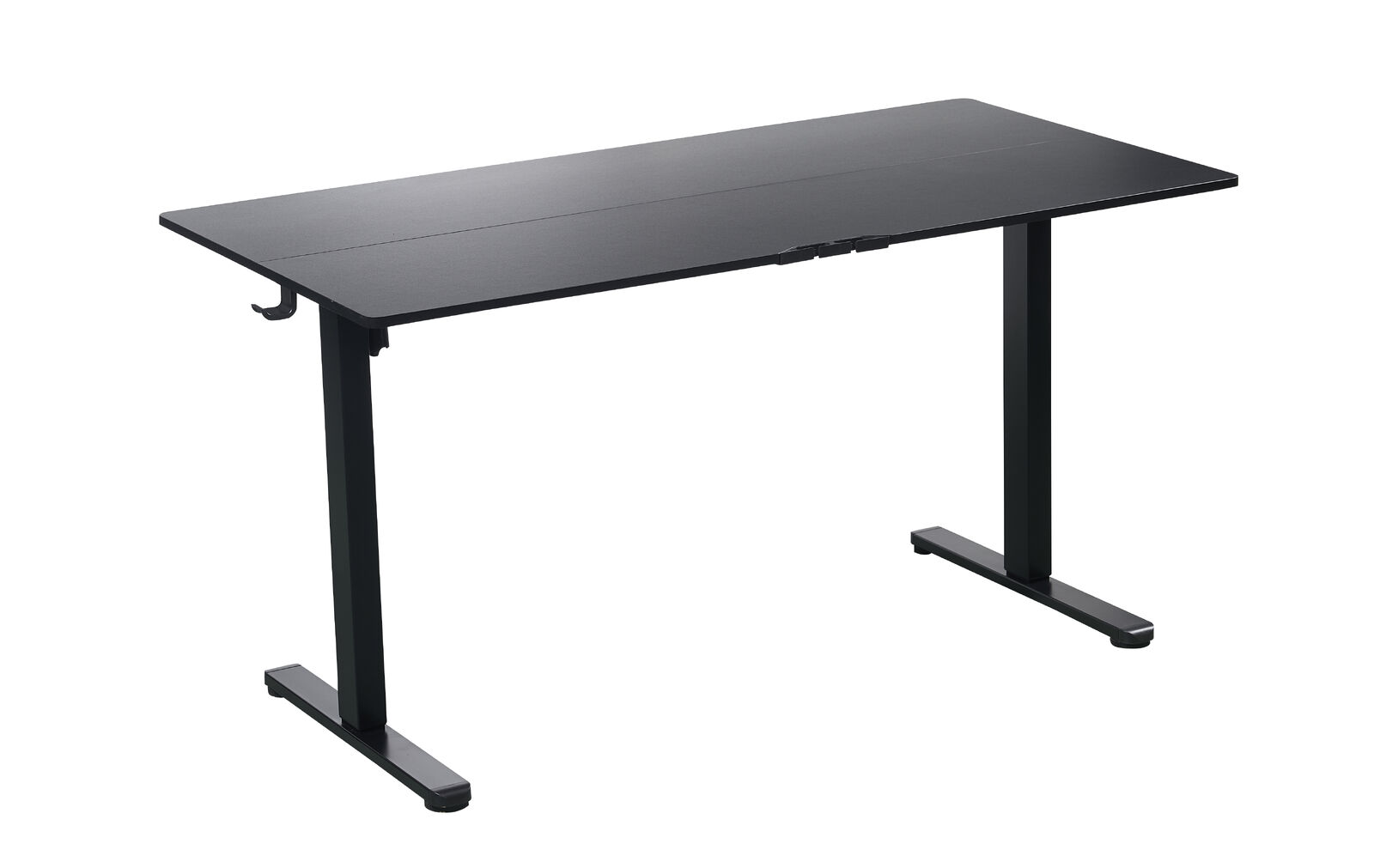 Ergonomic Kids Study Chair & Adjustable Electric Standing Desk Set ??Blue Chair & Black Desk