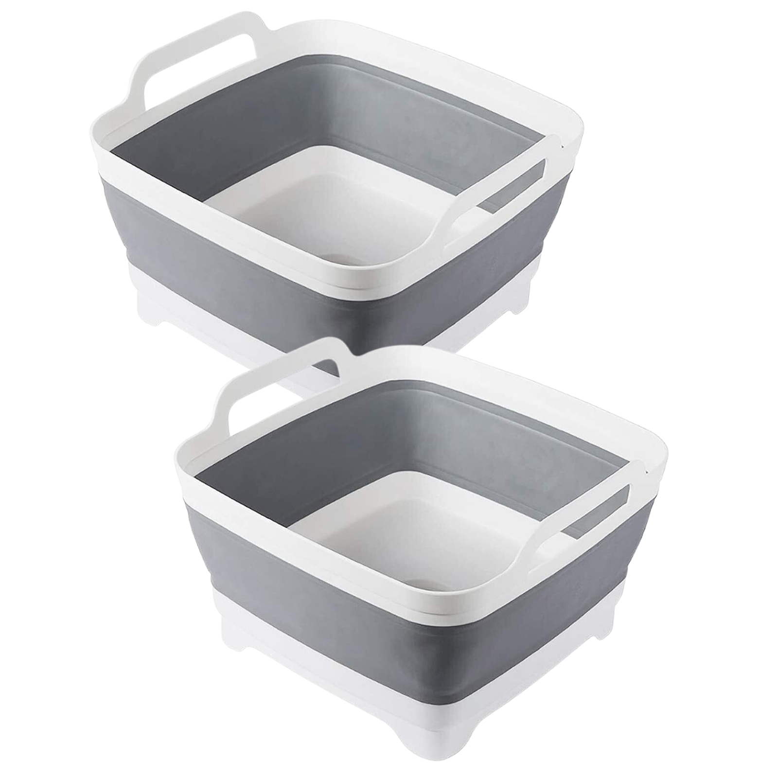 2x Collapsible Strainer Foldable Fruit Veggies Wash Colander Storage Basket Bedworld