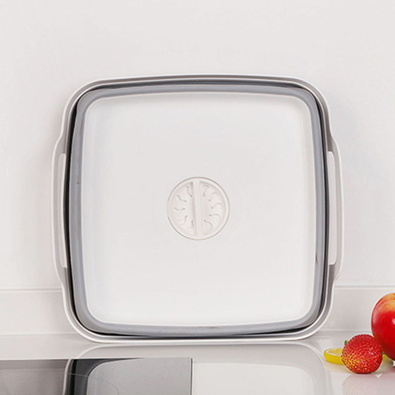 2x Collapsible Strainer Foldable Fruit Veggies Wash Colander Storage Basket Bedworld