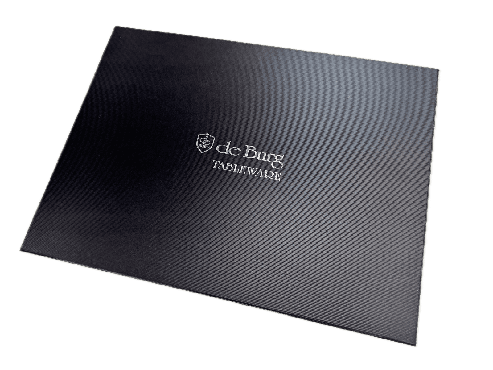 de Burg 4 Piece Table Place Mat Set Placemat with Croc Pattern - Red