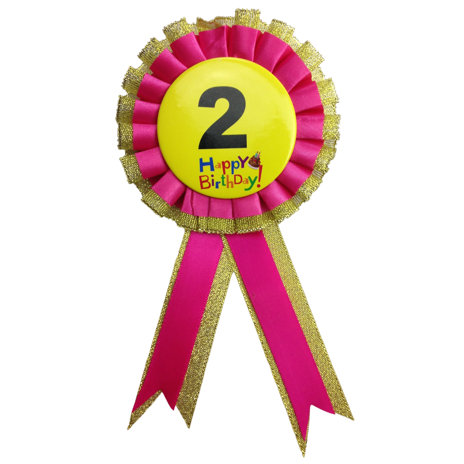 Girls & Boys Birthday Badge - Party Award - Design 13
