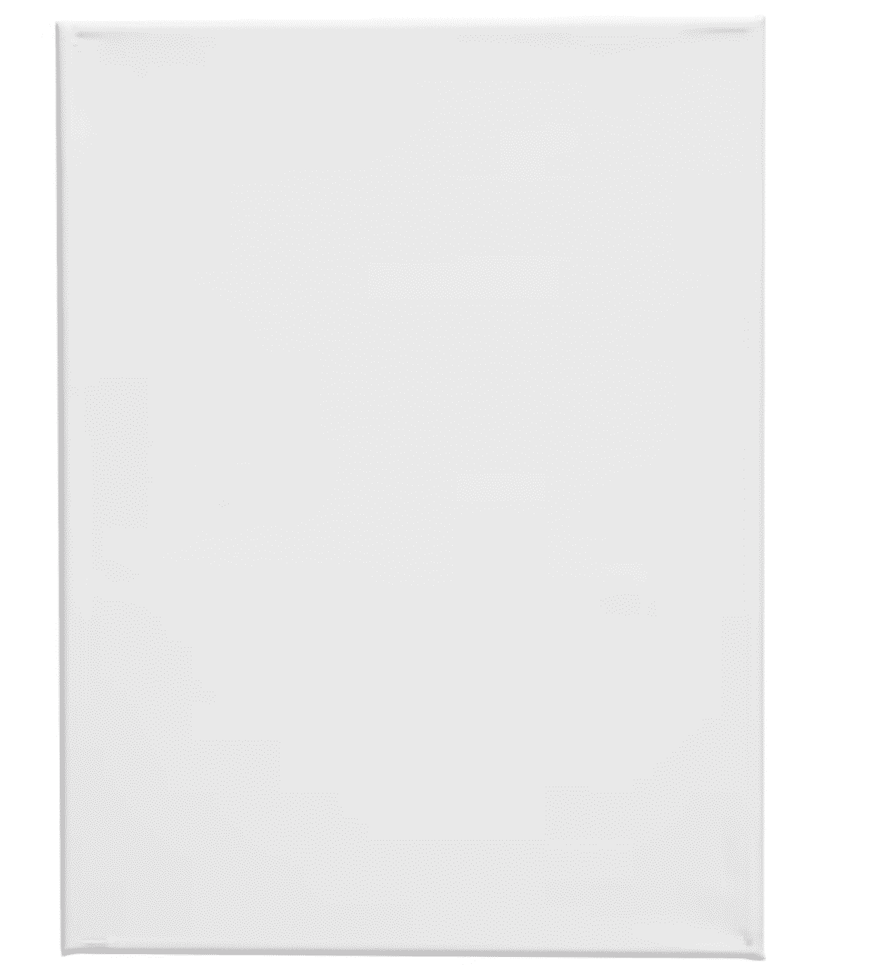 Premium Artist Stretched Blank Canvas Cotton Deep Edge Oil Acrylic 12 x 16"