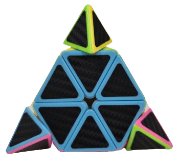 Educational Toy Triangle Speed Cube Pyramid Brain Teaser Puzzle Magic
