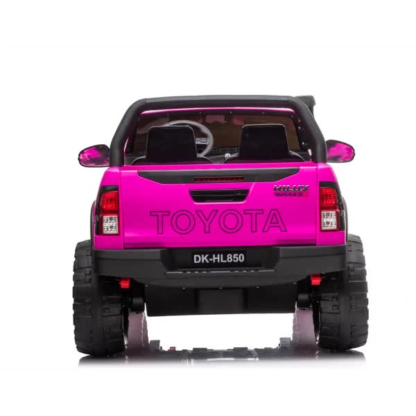 TOYOTA HILUX KIDS RIDE ON CAR 24V 800W 4 X 4 Ute – Pink