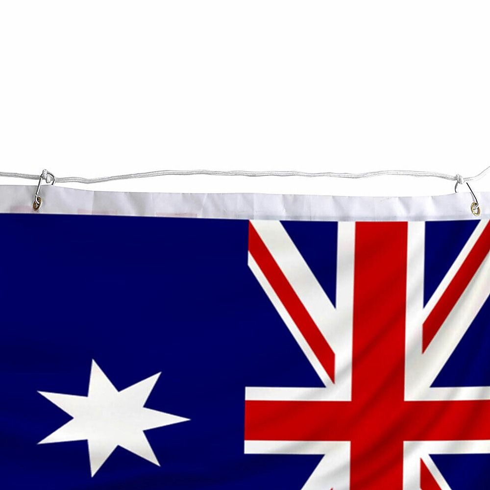6.0m Flag Pole Full Set / Kit w Australian Flag Bedworld