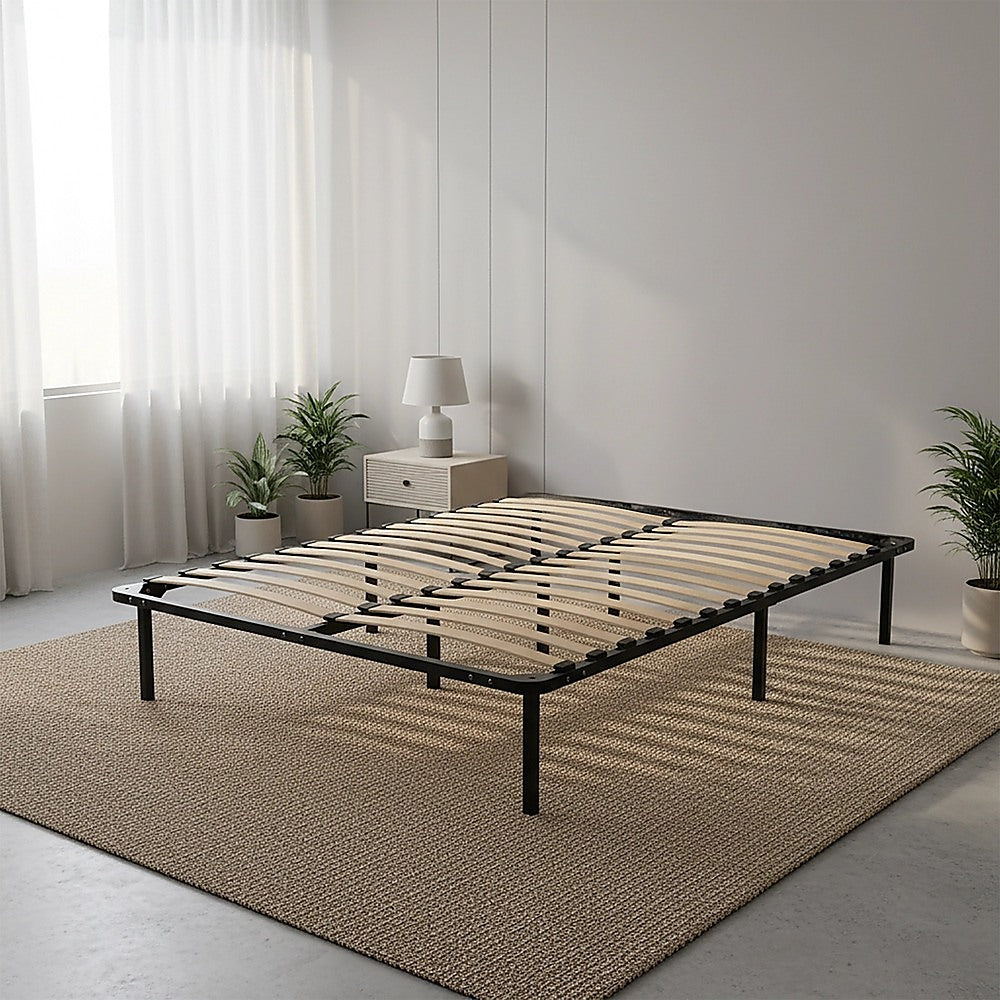 Queen Metal Bed Frame - Bedroom Furniture