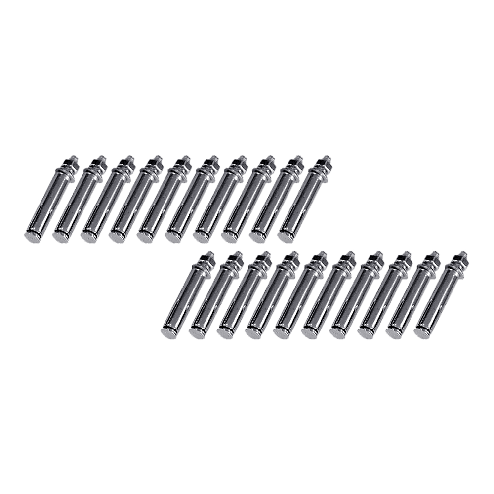 Sliding Gate Hardware Accessories Kit - 2m Track