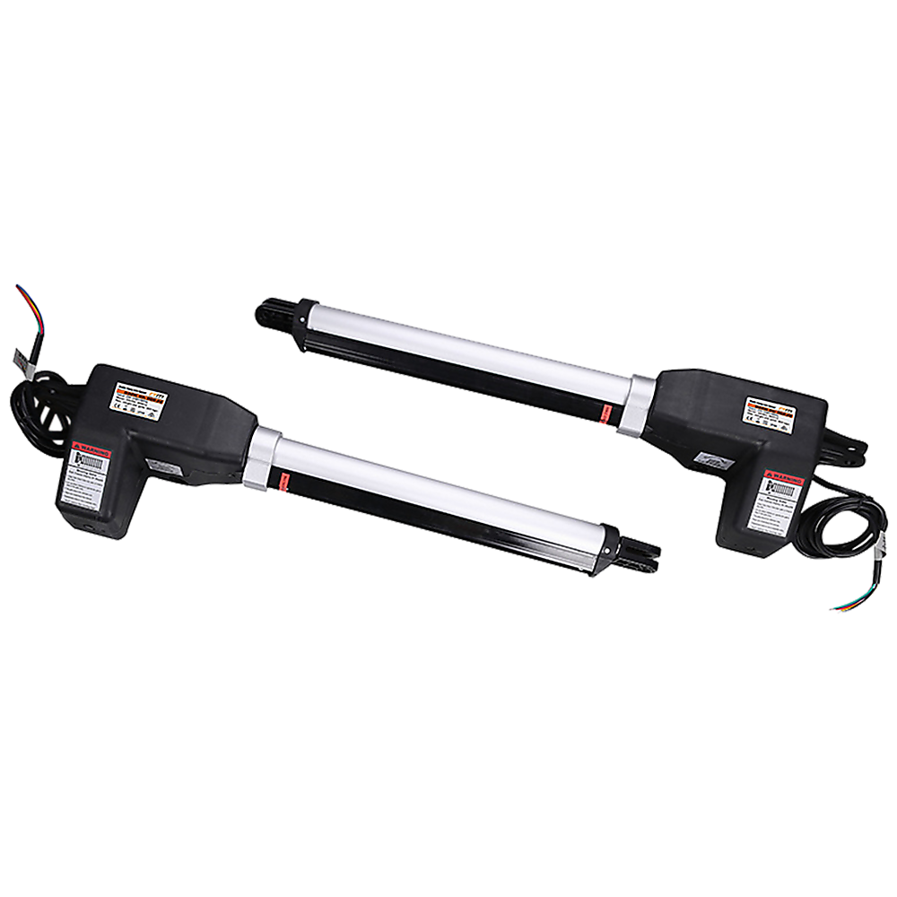 1000kg Solar Double Swing Gate Opener - 20W Automatic