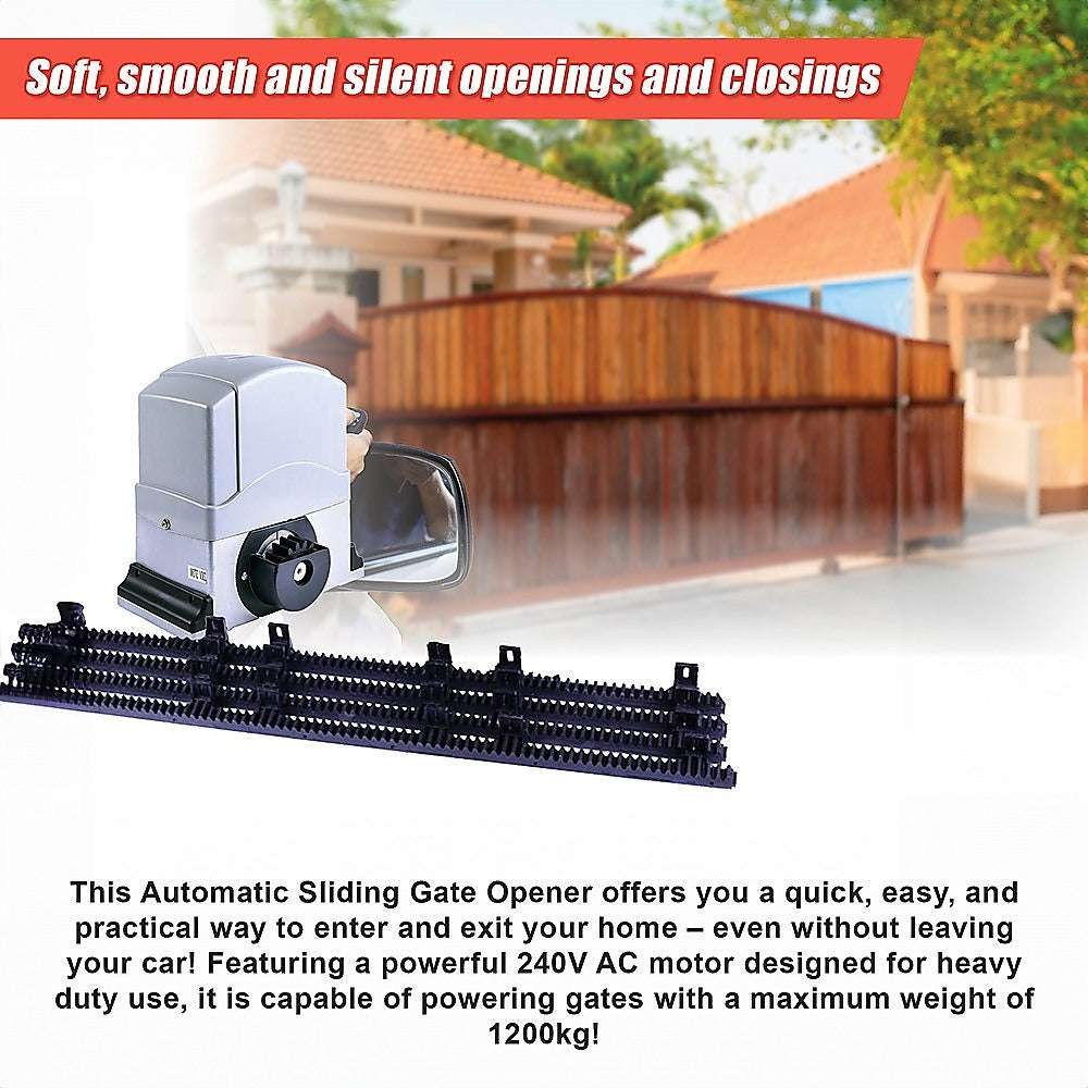 1200KG Auto Slide Sliding Gate Opener Automatic