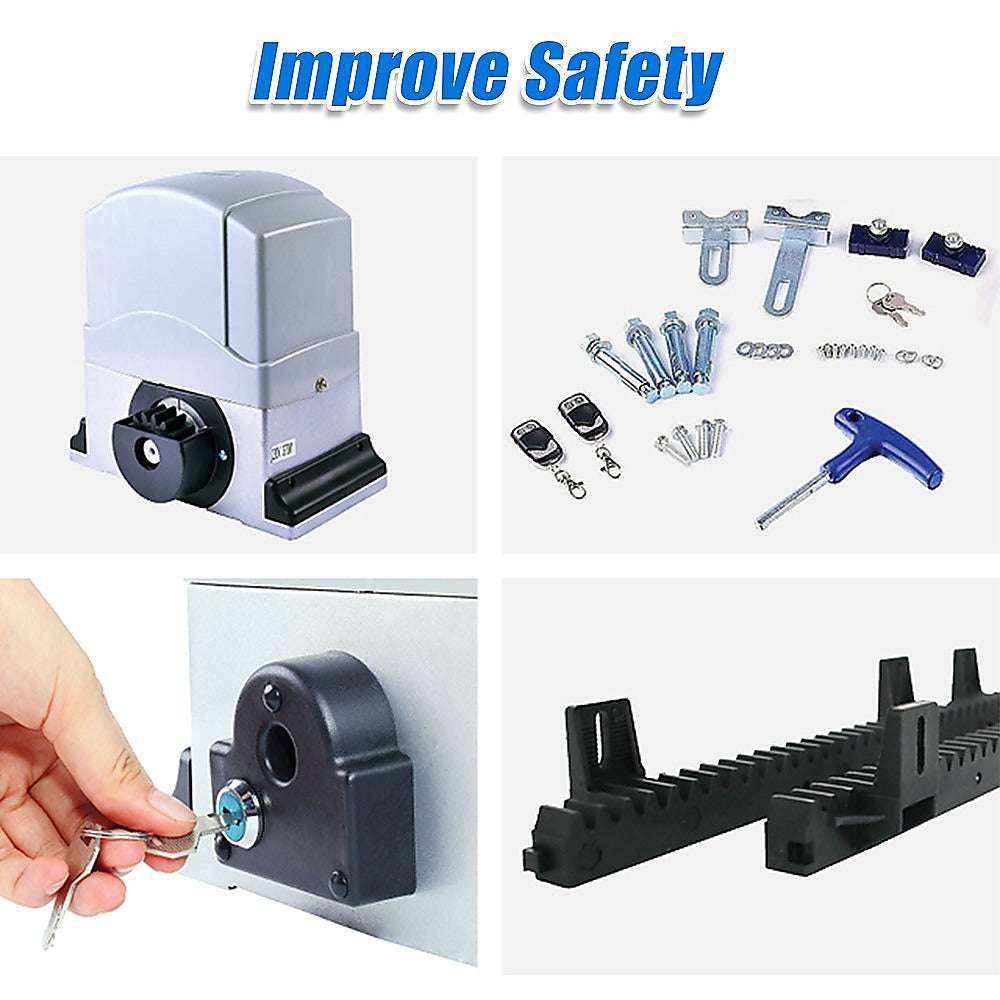 1200KG Auto Slide Sliding Gate Opener Automatic