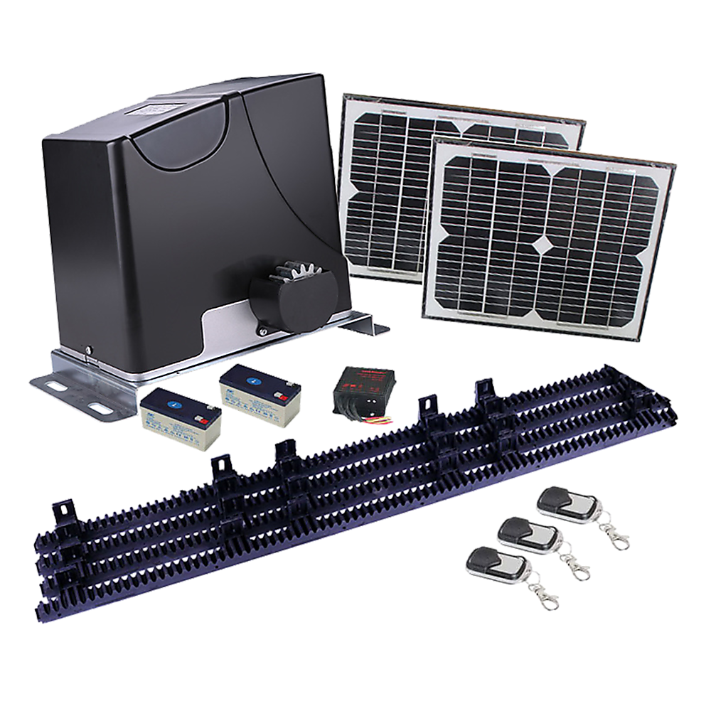 1000KG Auto Solar Slide Sliding Gate Opener Automatic