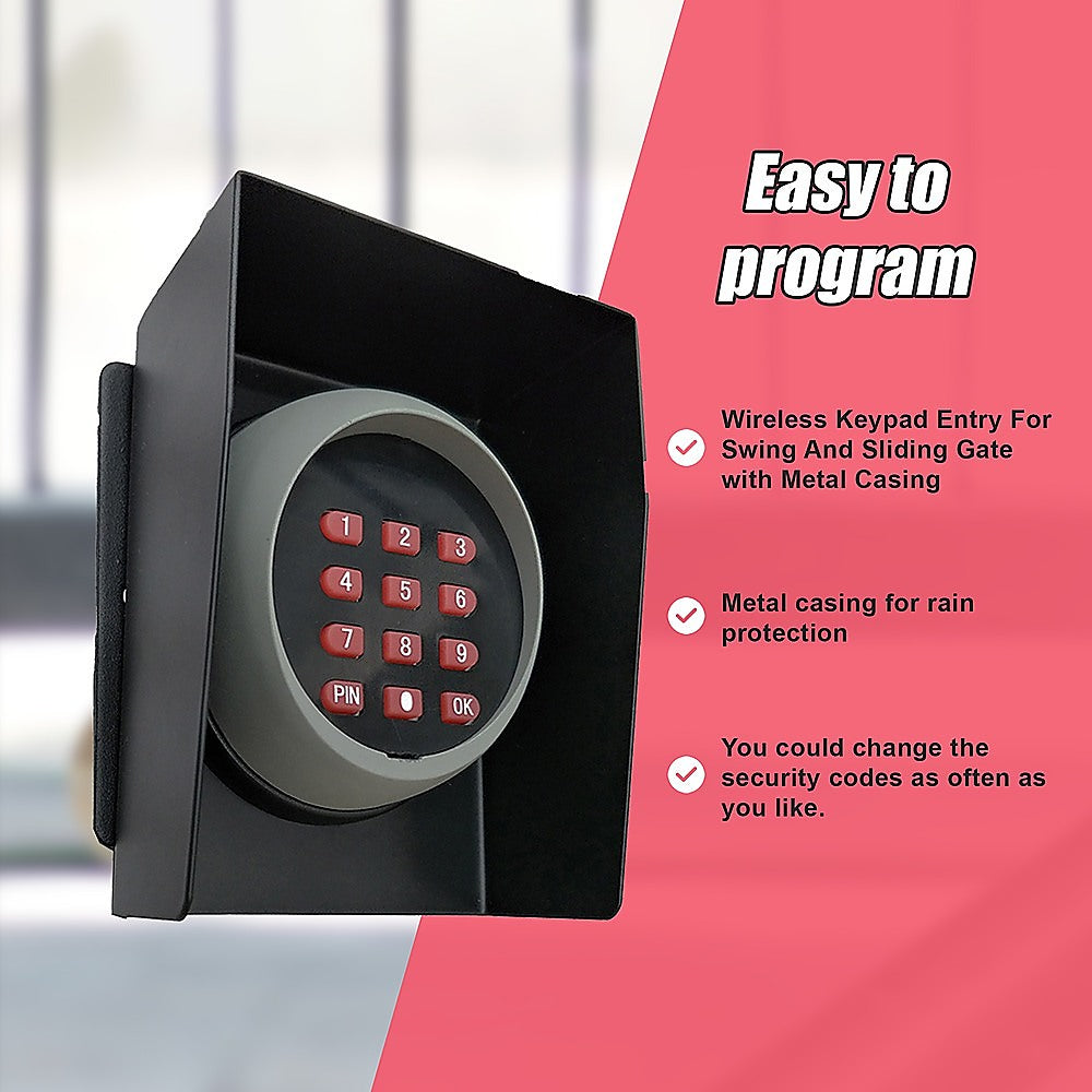 Wireless Keypad Entry