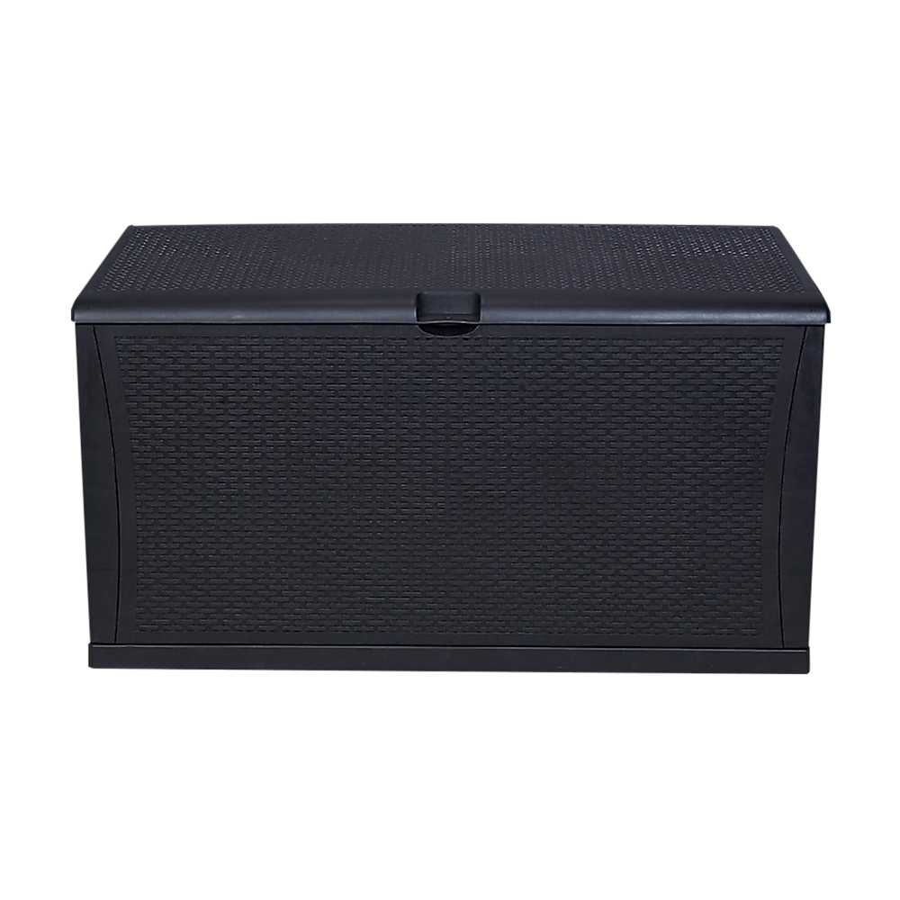 Patio Deck Box Outdoor Storage Plastic Bench Box 450 Litre Bedworld