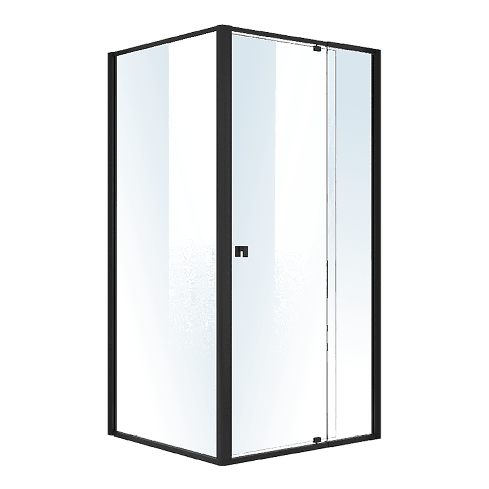 Semi Frameless Shower Screen (98~106)x 195cm & (89~92)x 195cm Side AS/NZS Glass