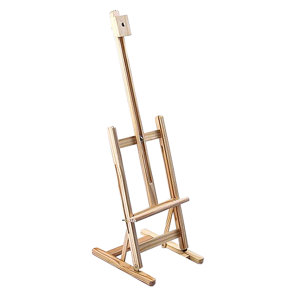 Tabletop Easel Wood Studio H Frame Artist Painting Display Stand For Art Wedding Shop Use