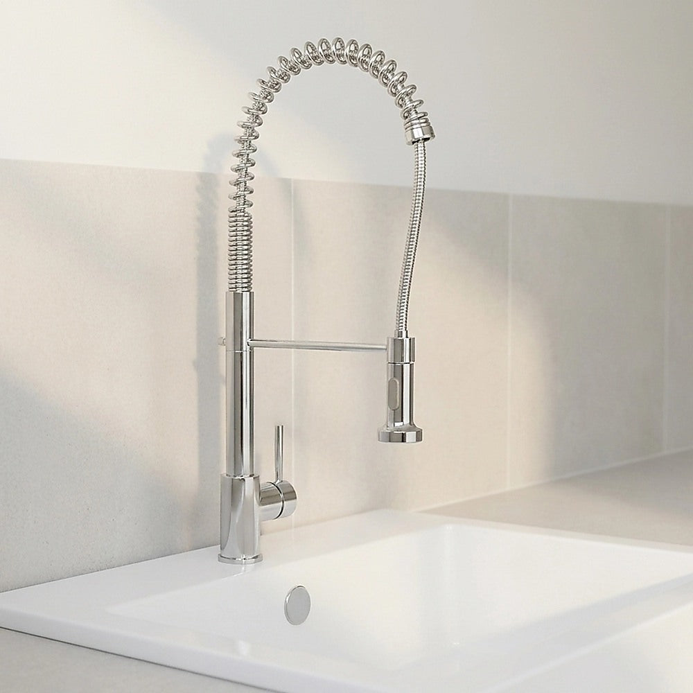 Basin Mixer Pull-Out Kitchen Tap Faucet Laundry Sink