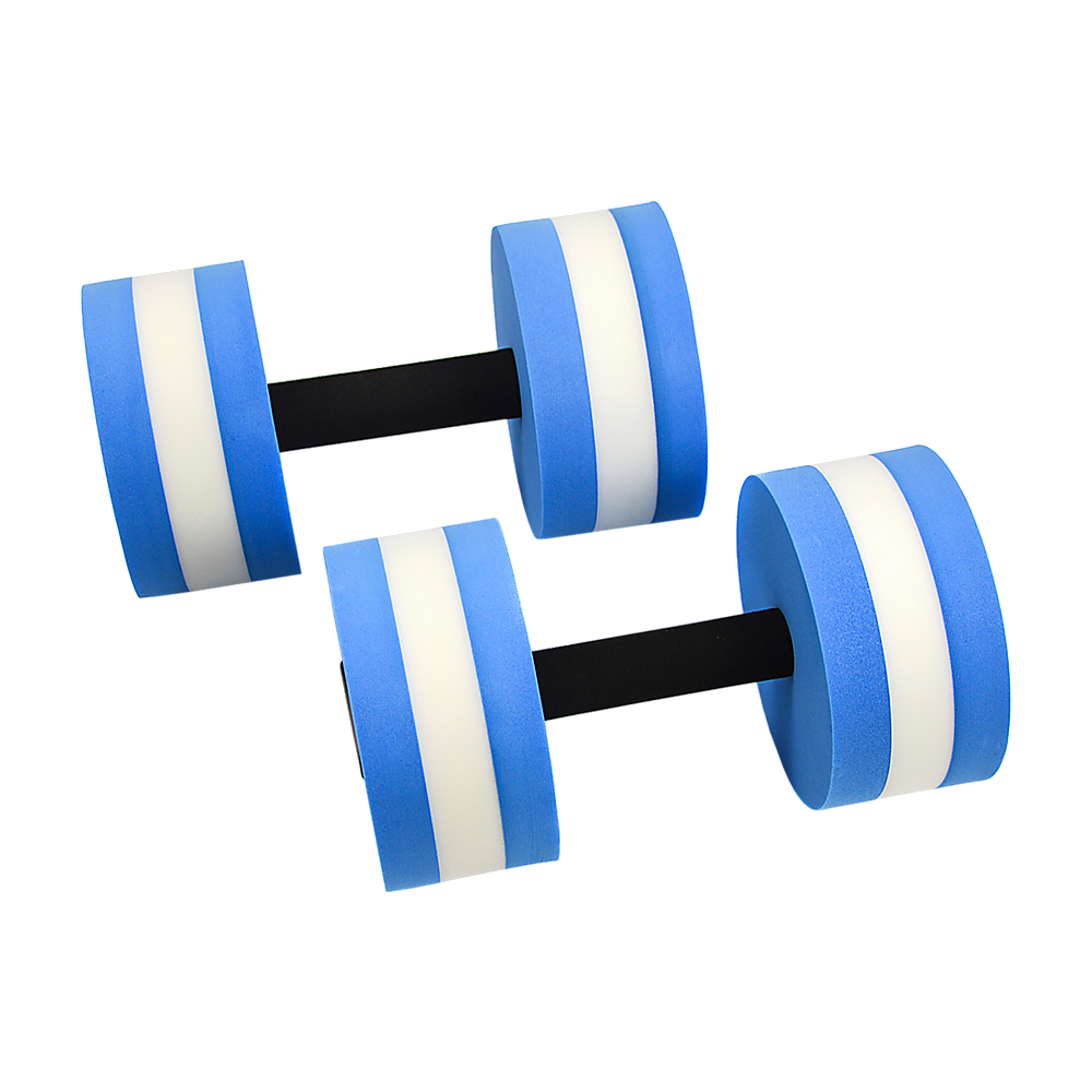 2x Water Aerobics Dumbbell EVA Aquatic Barbell Aqua Fitness Bedworld