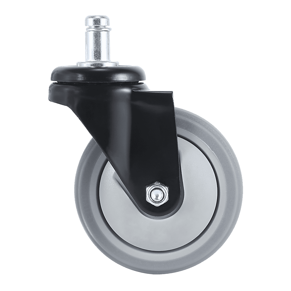 5x Office Chair Caster Wheels Set Heavy Duty & Safe for All Floors w/Universal Fit