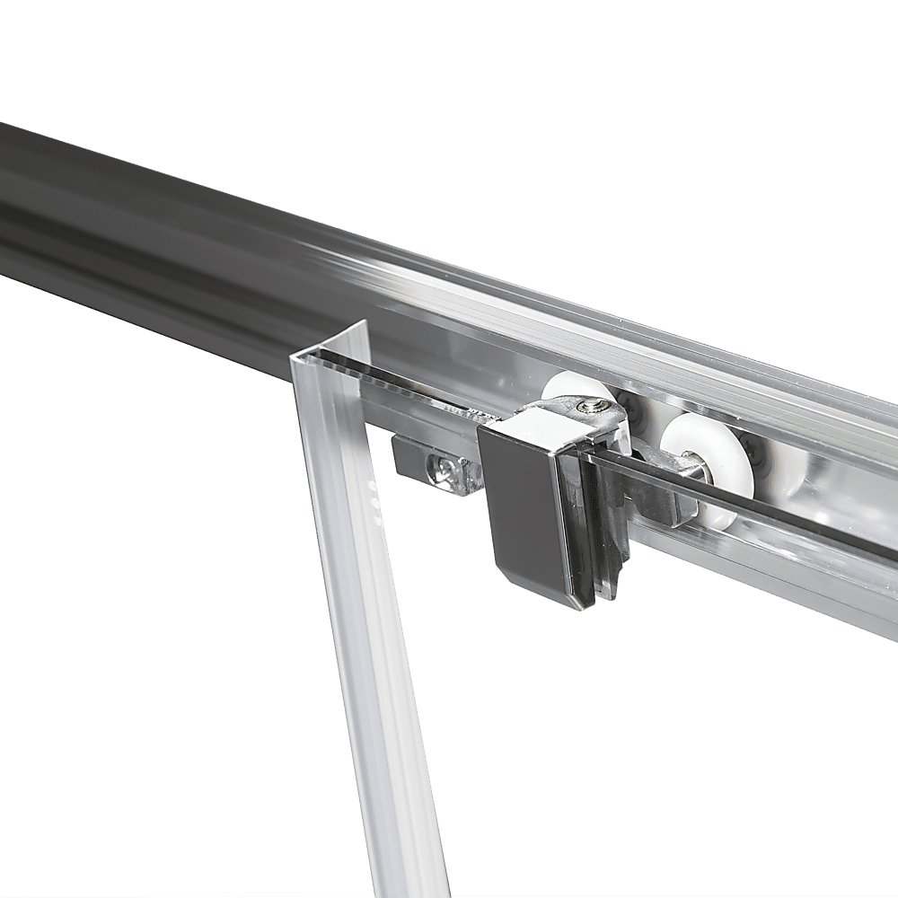 800 x 900mm Sliding Door Nano Safety Glass Shower Screen By Della Francesca