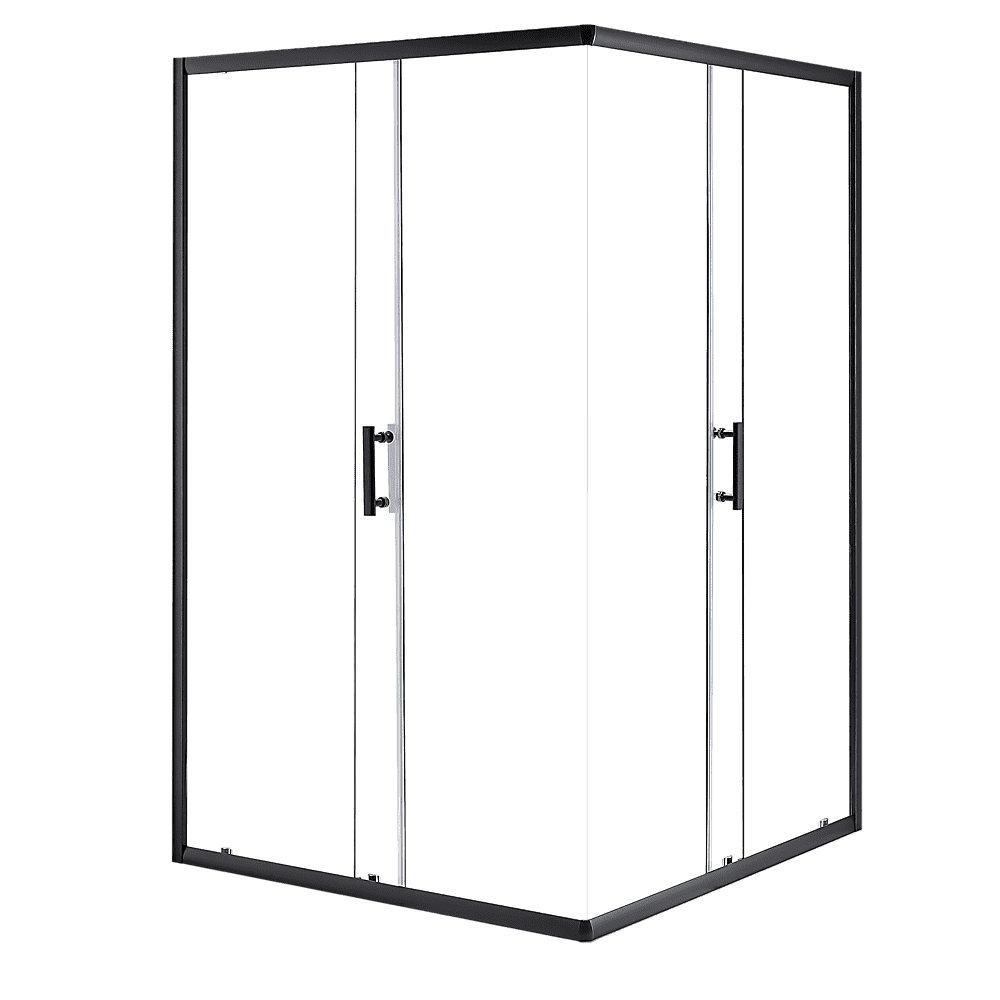1000 x 900mm Sliding Door Nano Safety Glass Shower Screen By Della Francesca