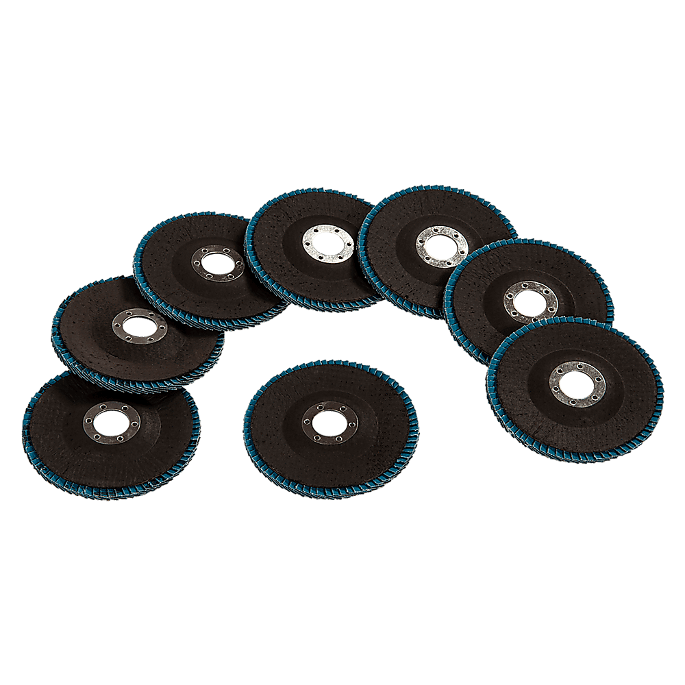 50x Pack Premium Zirconia Flap Disc Sanding Grinding 115mm 4.5" 40 Grit