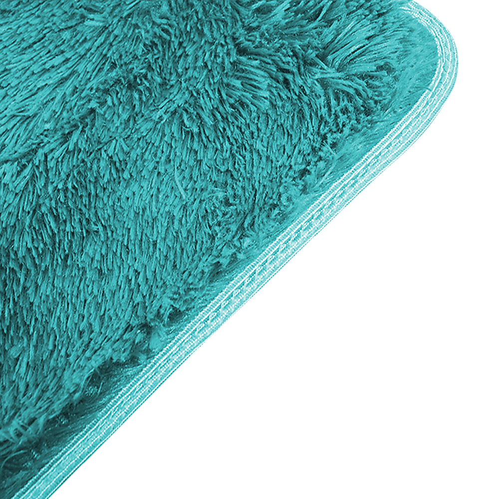 200x140cm Floor Rugs Large Shaggy Rug Area Carpet Bedroom Living Room Mat - Turquoise
