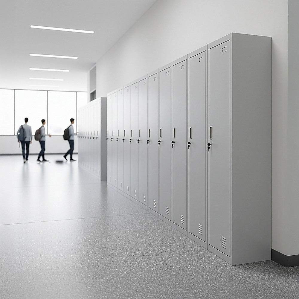 One-Door Office Gym Shed Clothing Locker Cabinet