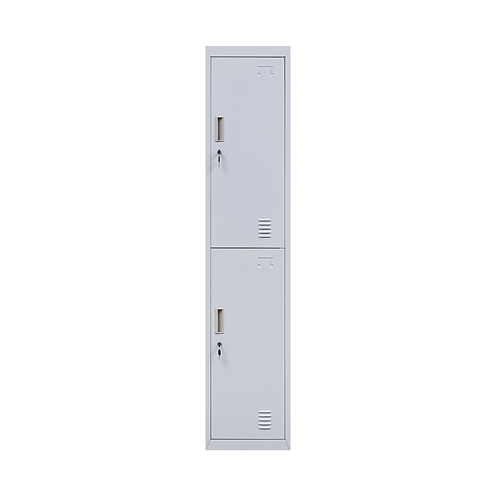 Space-Saving 2-Door Vertical Locker - Storage