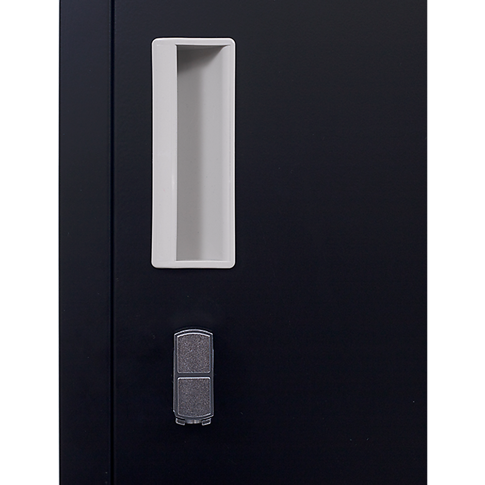 Durable 2-Door Vertical Locker - Office, Gym, Home