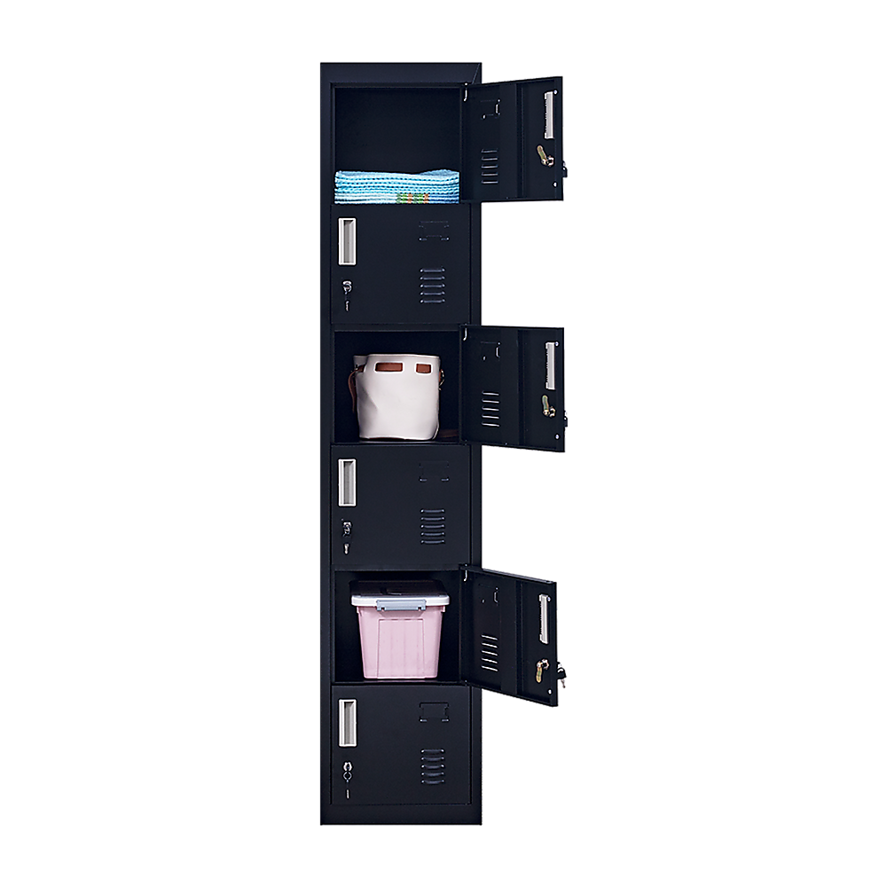 6-Door Locker - Office, Gym, Home Storage