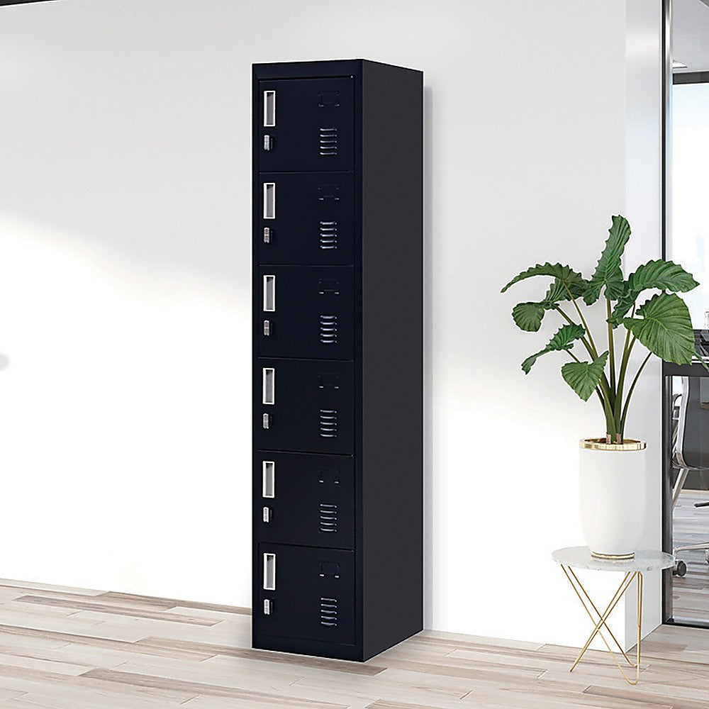 Multi-Purpose 6-Door Locker - Secure Storage