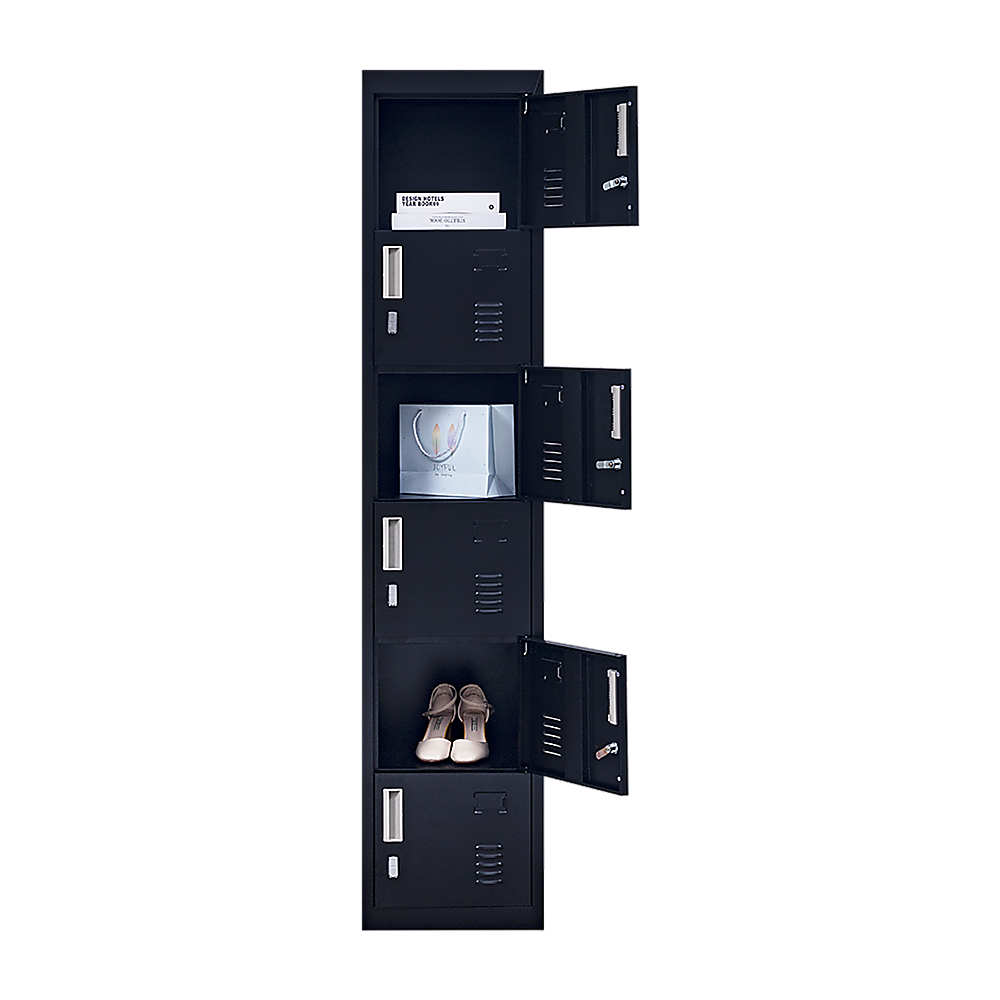 Multi-Purpose 6-Door Locker - Secure Storage