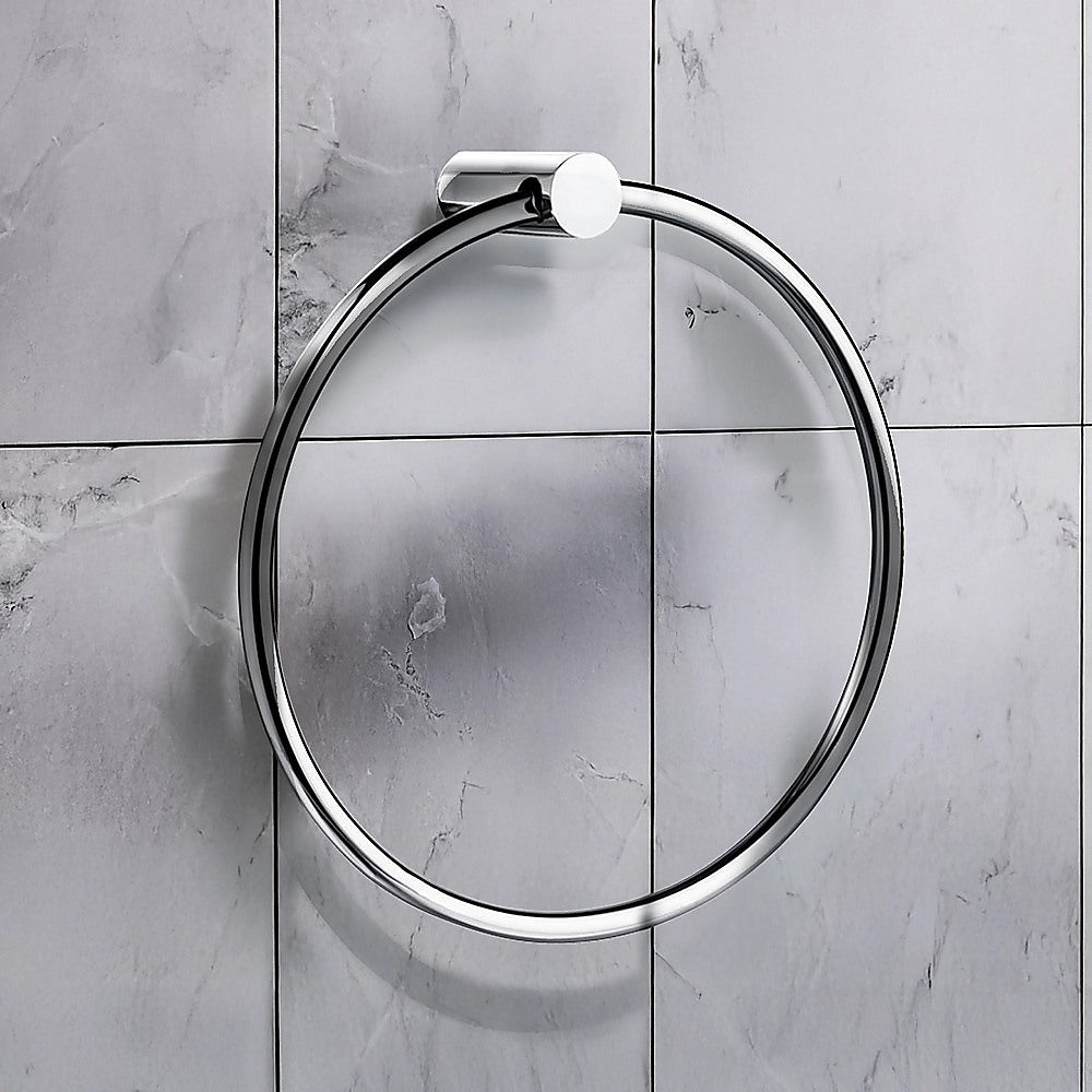 Towel Ring Rail Grade 304 Stainless Steel 18cm