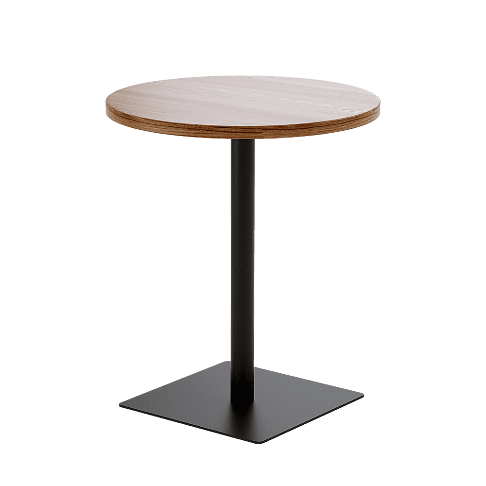 Steel Square 45cm Restaurant Cafe Office Table Base Leg