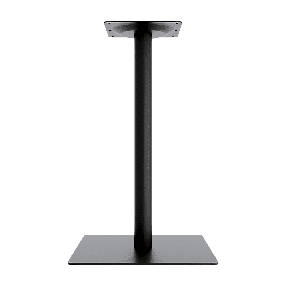 Steel Square 45cm Restaurant Cafe Office Table Base Leg