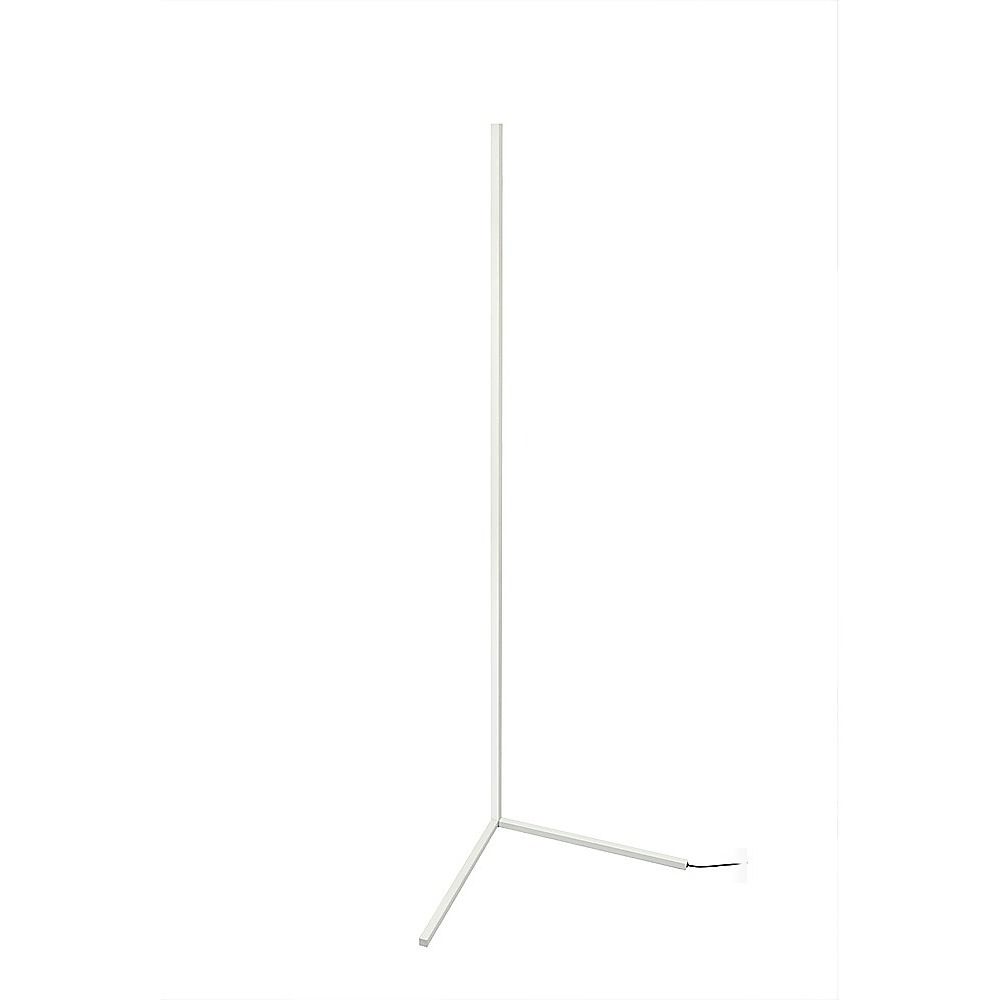 Modern - Colour RGB - Minimalist LED Corner Floor Lamp - White - Mood Lighting Bedworld