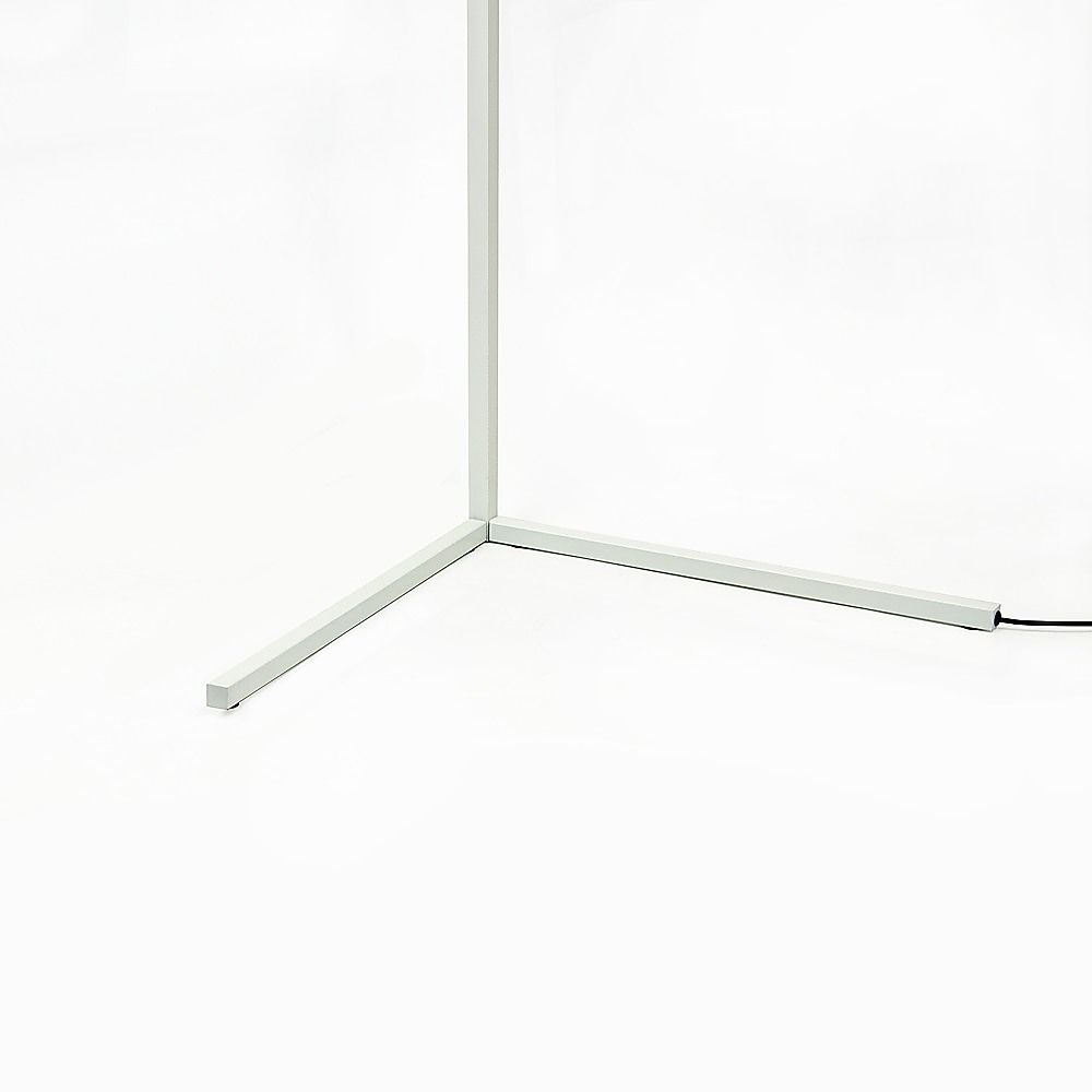 Modern - Colour RGB - Minimalist LED Corner Floor Lamp - White - Mood Lighting Bedworld