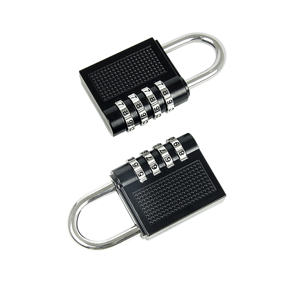X2 Combination Padlock 4-Digit Outdoor Weatherproof Security School Lock Travel