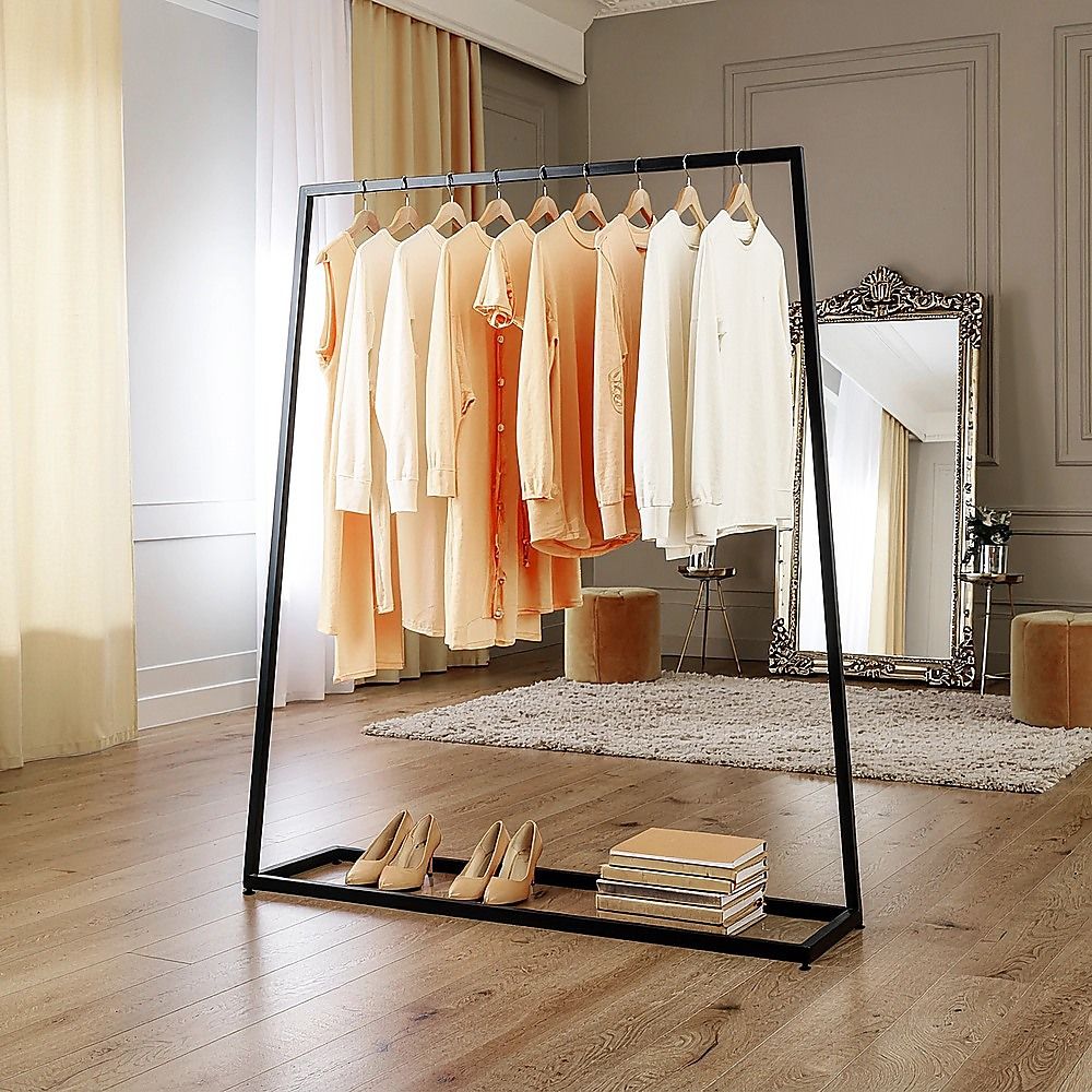 Commercial Clothing Garment Rack Retail Shop Black Bedworld