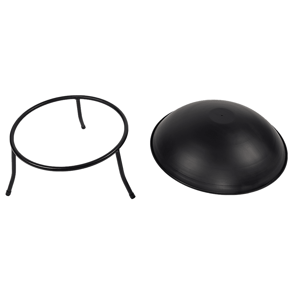 Iron Fire Bowl Traditional Log Fire Pit Outdoor Heating Camp Site Barbecue