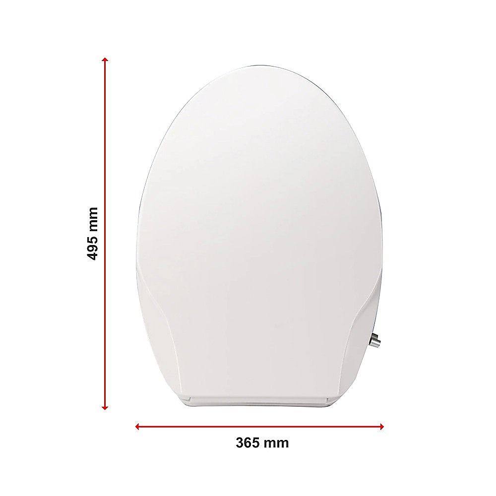 Non Electric Bidet Toilet Seat W/ Cover Bathroom Spray Water Wash Bedworld