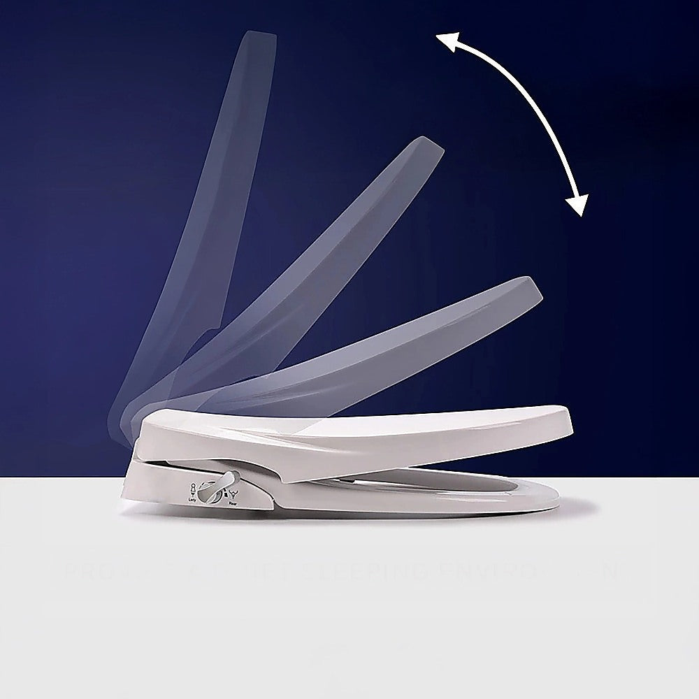 Non Electric Bidet Toilet Seat W/ Cover Bathroom Spray Water Wash