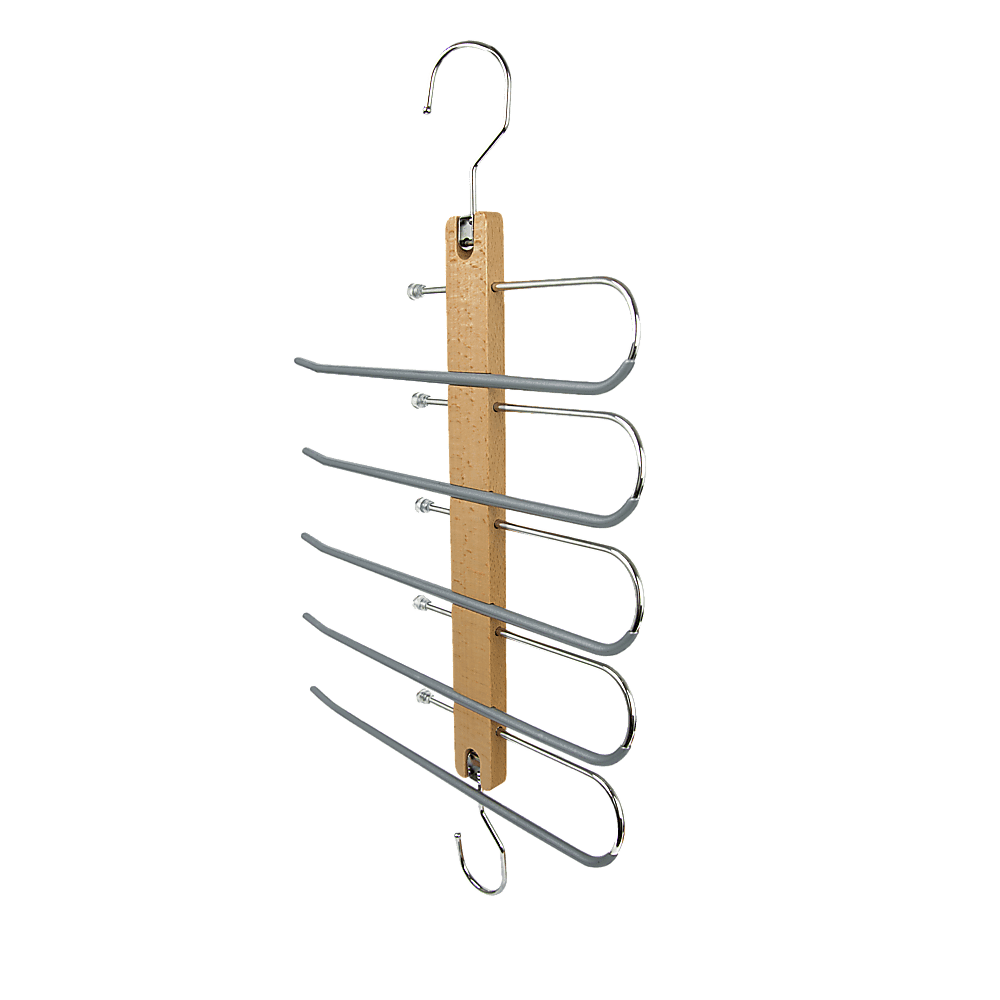 Pants Clothes Coat Hanger Non-slip Magic Space Saver Closet Organizer Rack