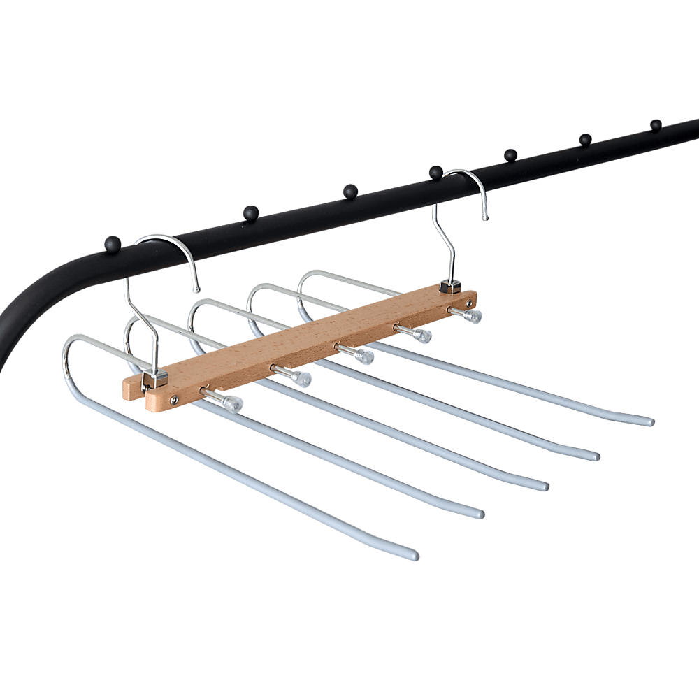 Pants Clothes Coat Hanger Non-slip Magic Space Saver Closet Organizer Rack