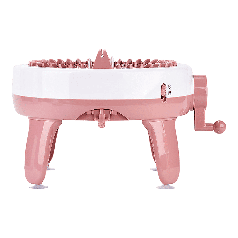 DIY Knitting Machine Smart Weaving Knit Rotating Kids Toy Scarf Sock Hat Gift