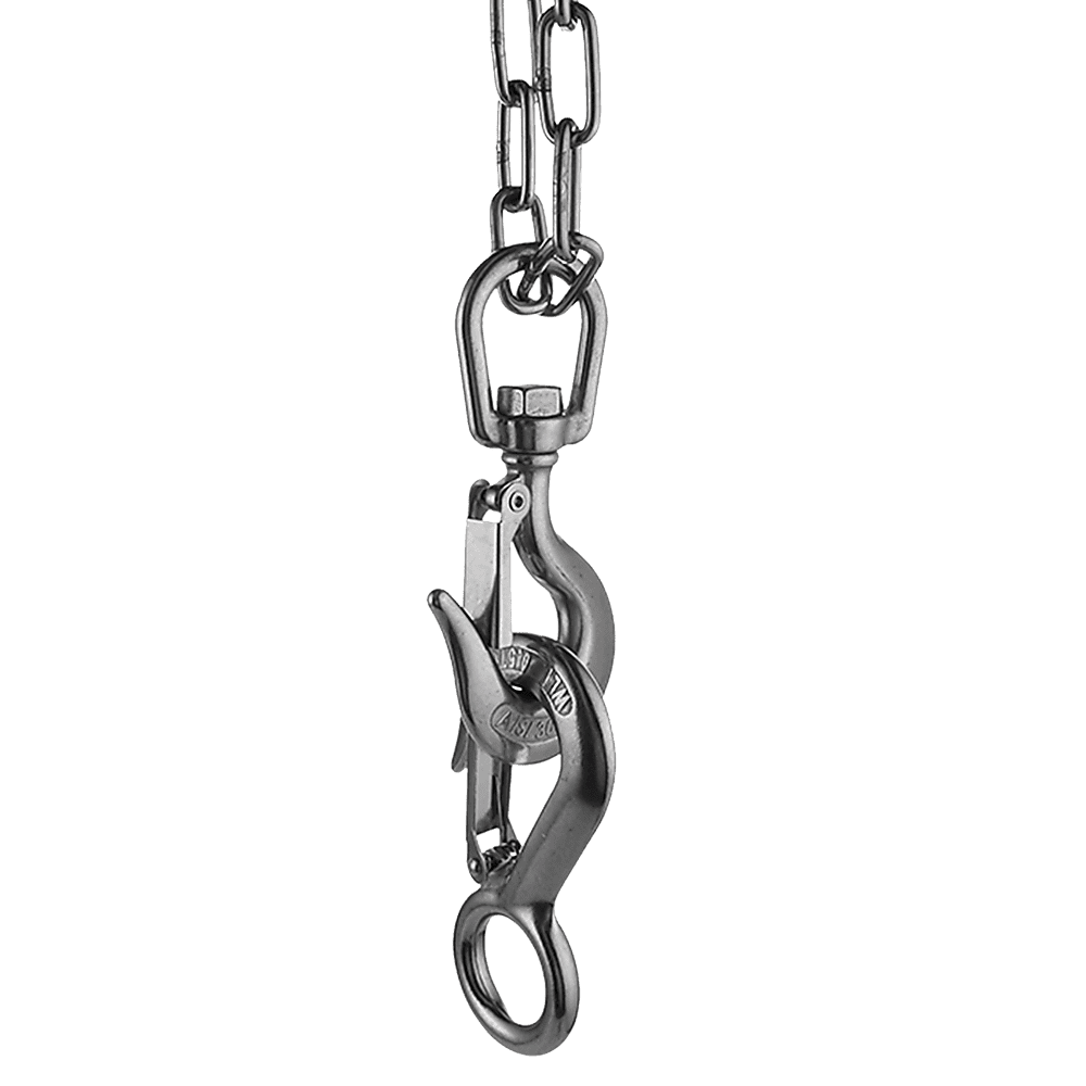 Grappling Hook 1T Crane Scale Sliding Stainless Steel Lifting Rigging Accessories